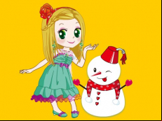 A Princess And A Snowman