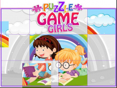 Puzzle Game Girls - Cartoon