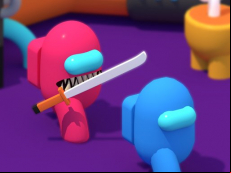 Red Impostor vs. Crew