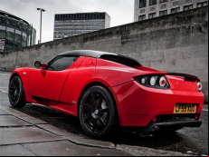 Tesla Roadster Slide